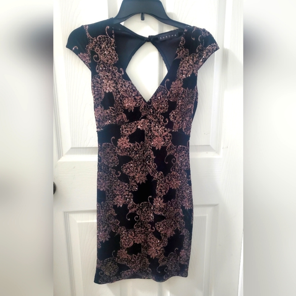 SABORA glitter party dress